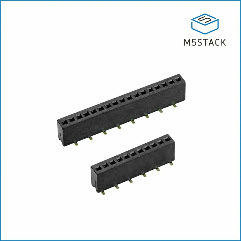 1.27 Header BUS Socket SMD for M5StampS3 (10 sets)