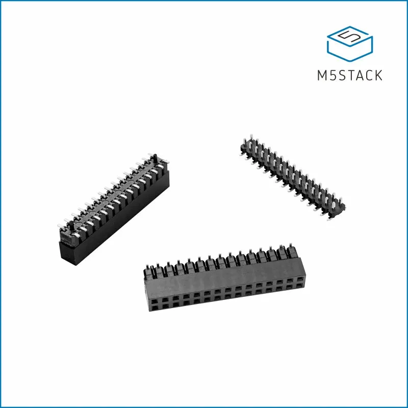 2 ✖ 15 PinHeader BUS Socket SMD for 13.2 Module (10 sets)