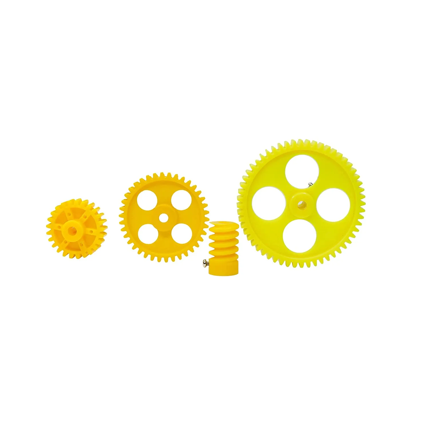 4pcs Yellow Plastic Gear 56 Tooth   38 Tooth   26 Tooth   6 Tooth Combo