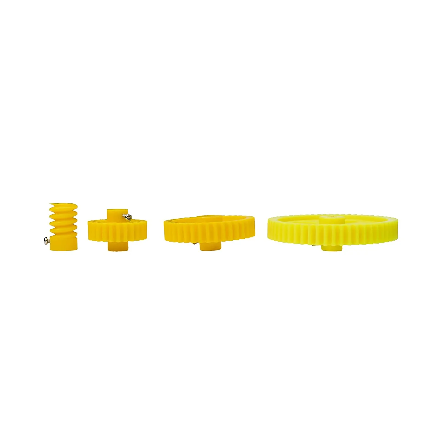 4pcs Yellow Plastic Gear 56 Tooth   38 Tooth   26 Tooth   6 Tooth Combo