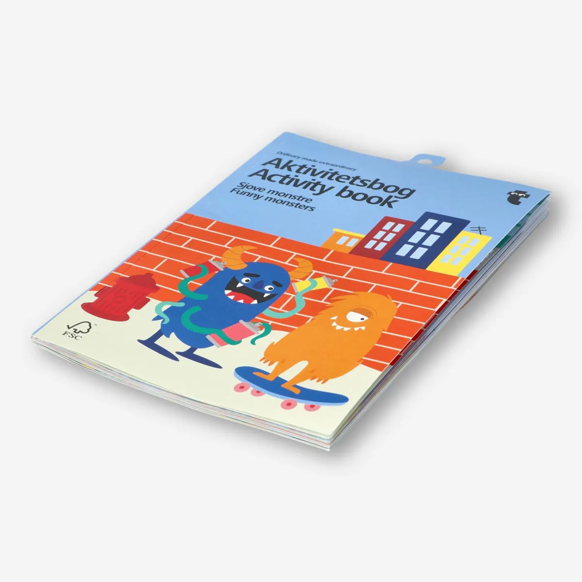 Activity book. Funny monsters