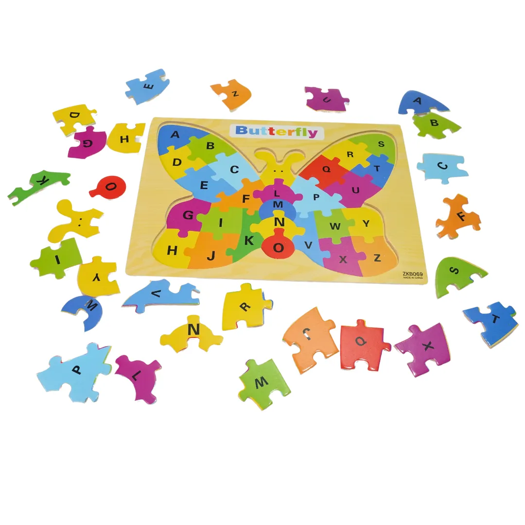 Alphabets Jigsaw Puzzle for Kids(Random design will be send)