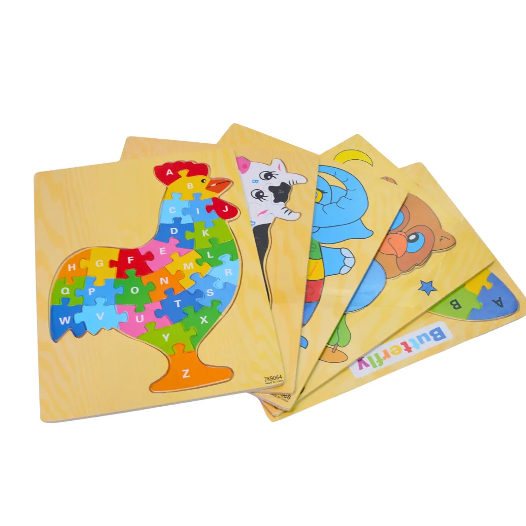 Alphabets Jigsaw Puzzle for Kids(Random design will be send)