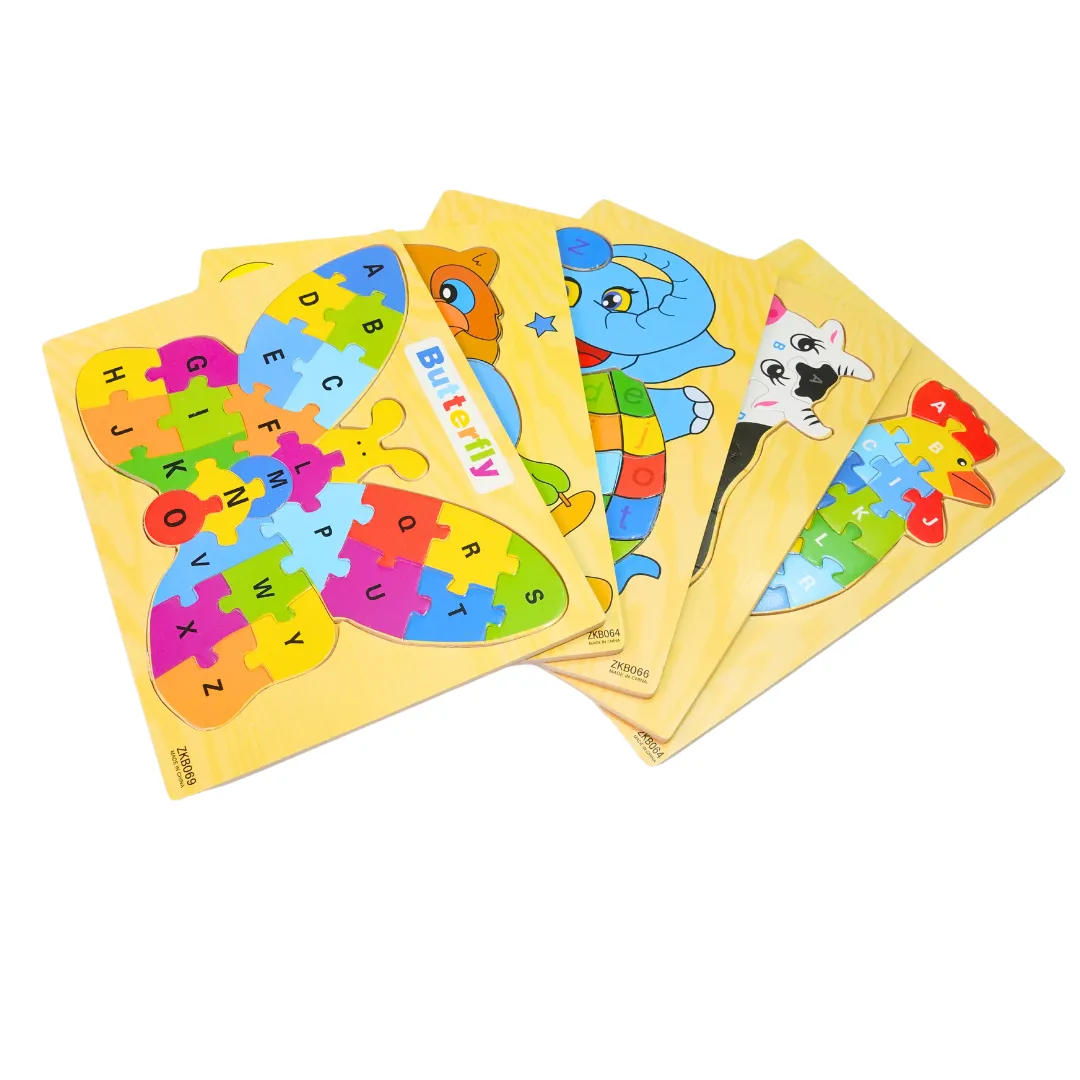Alphabets Jigsaw Puzzle for Kids(Random design will be send)