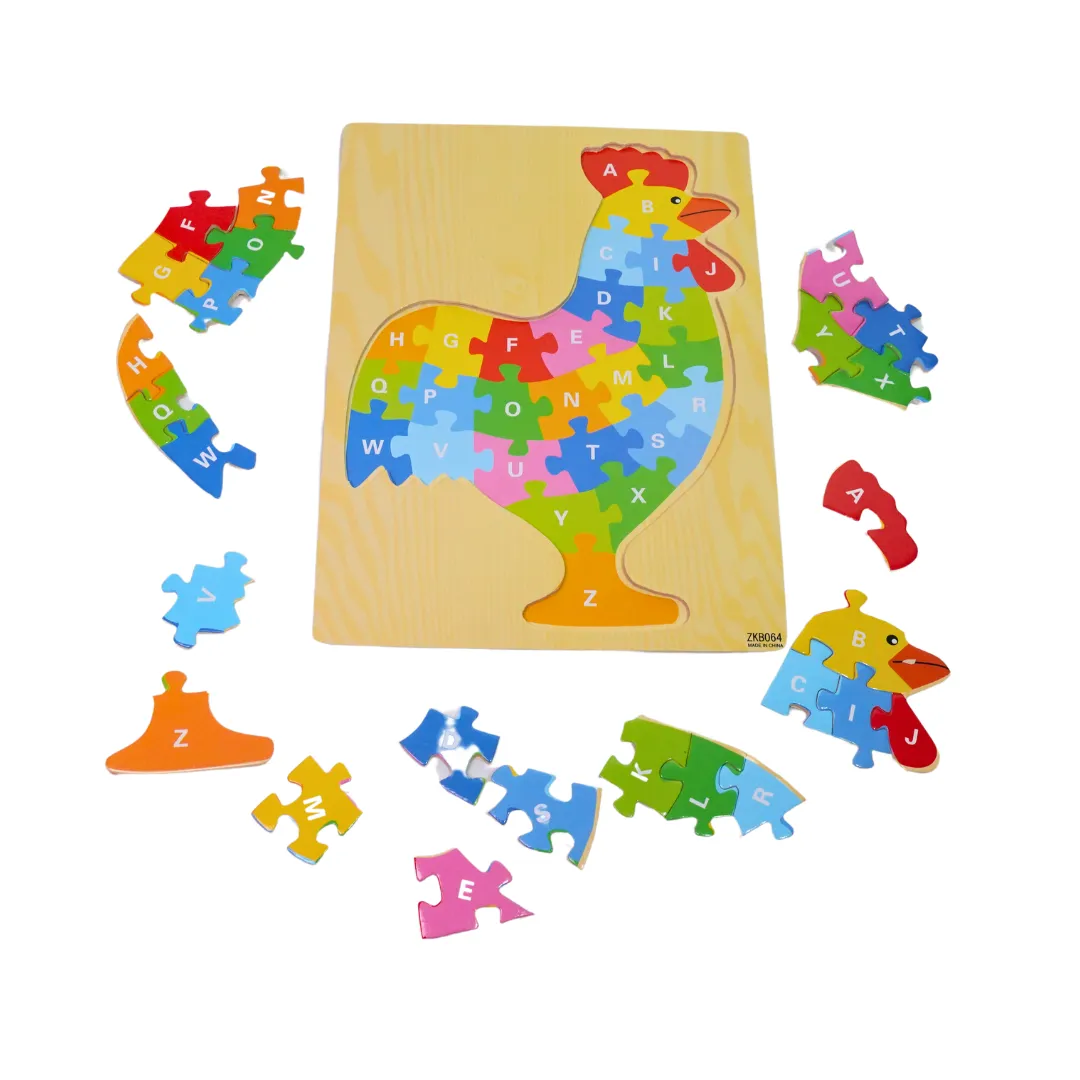 Alphabets Jigsaw Puzzle for Kids(Random design will be send)