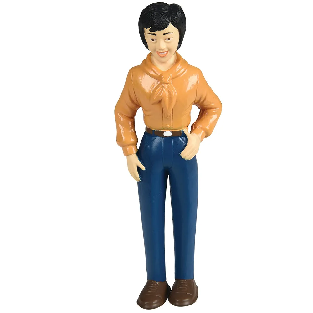Asian Pretend Play Vinyl Family Figurines | 8 Piece Set