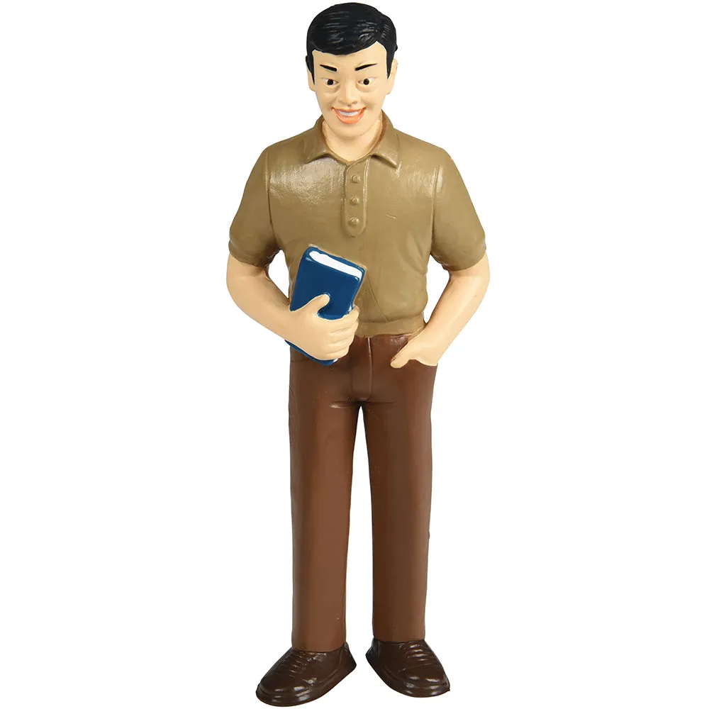 Asian Pretend Play Vinyl Family Figurines | 8 Piece Set