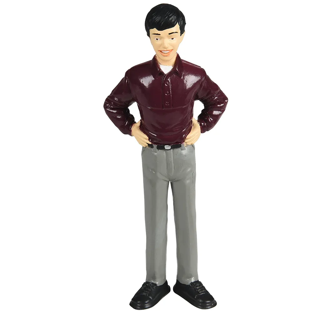 Asian Pretend Play Vinyl Family Figurines | 8 Piece Set