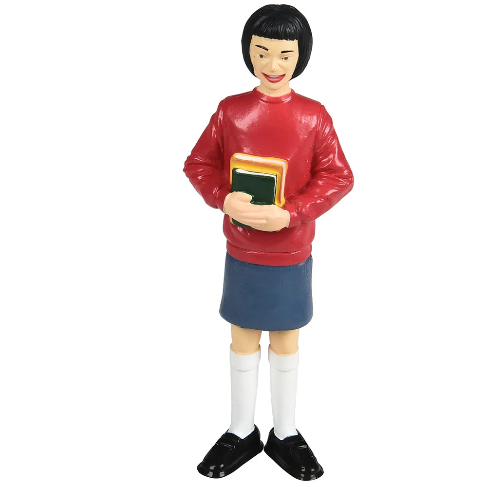 Asian Pretend Play Vinyl Family Figurines | 8 Piece Set