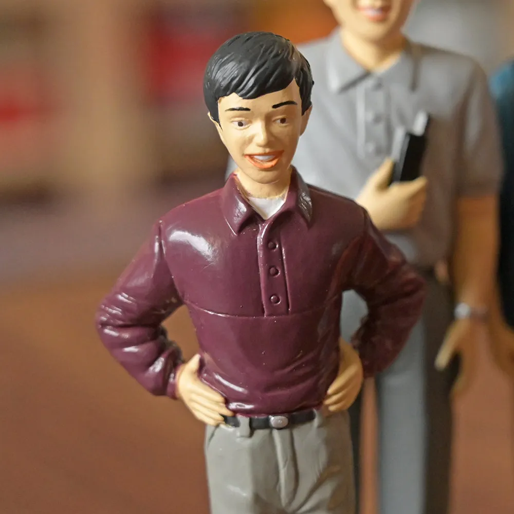 Asian Pretend Play Vinyl Family Figurines | 8 Piece Set