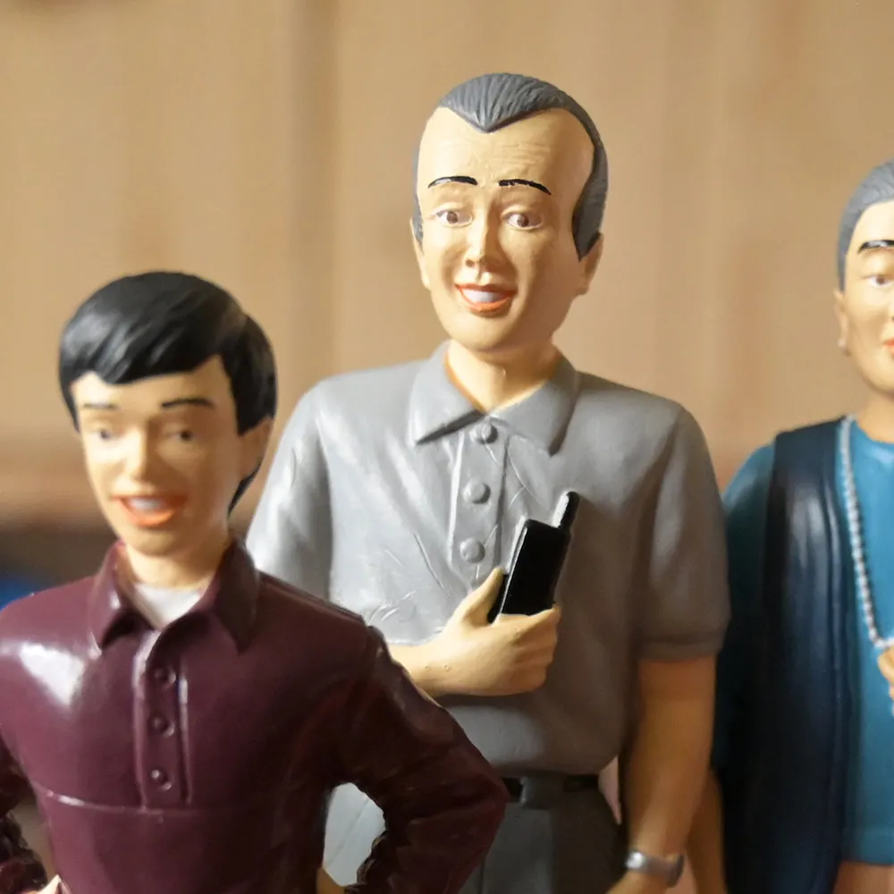 Asian Pretend Play Vinyl Family Figurines | 8 Piece Set