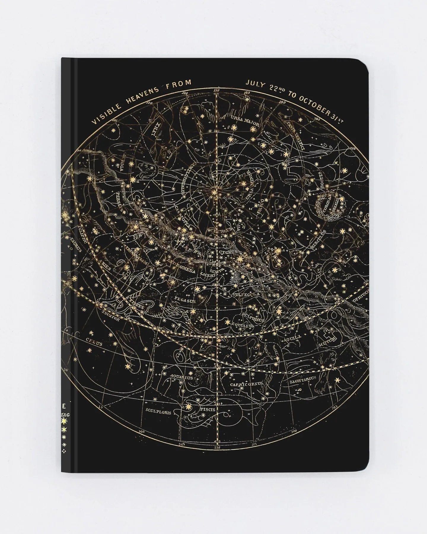 Astronomy Star Chart Hardcover Notebook - Dot Grid