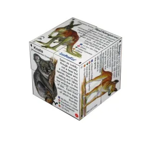 Australian Wildlife Cube Book