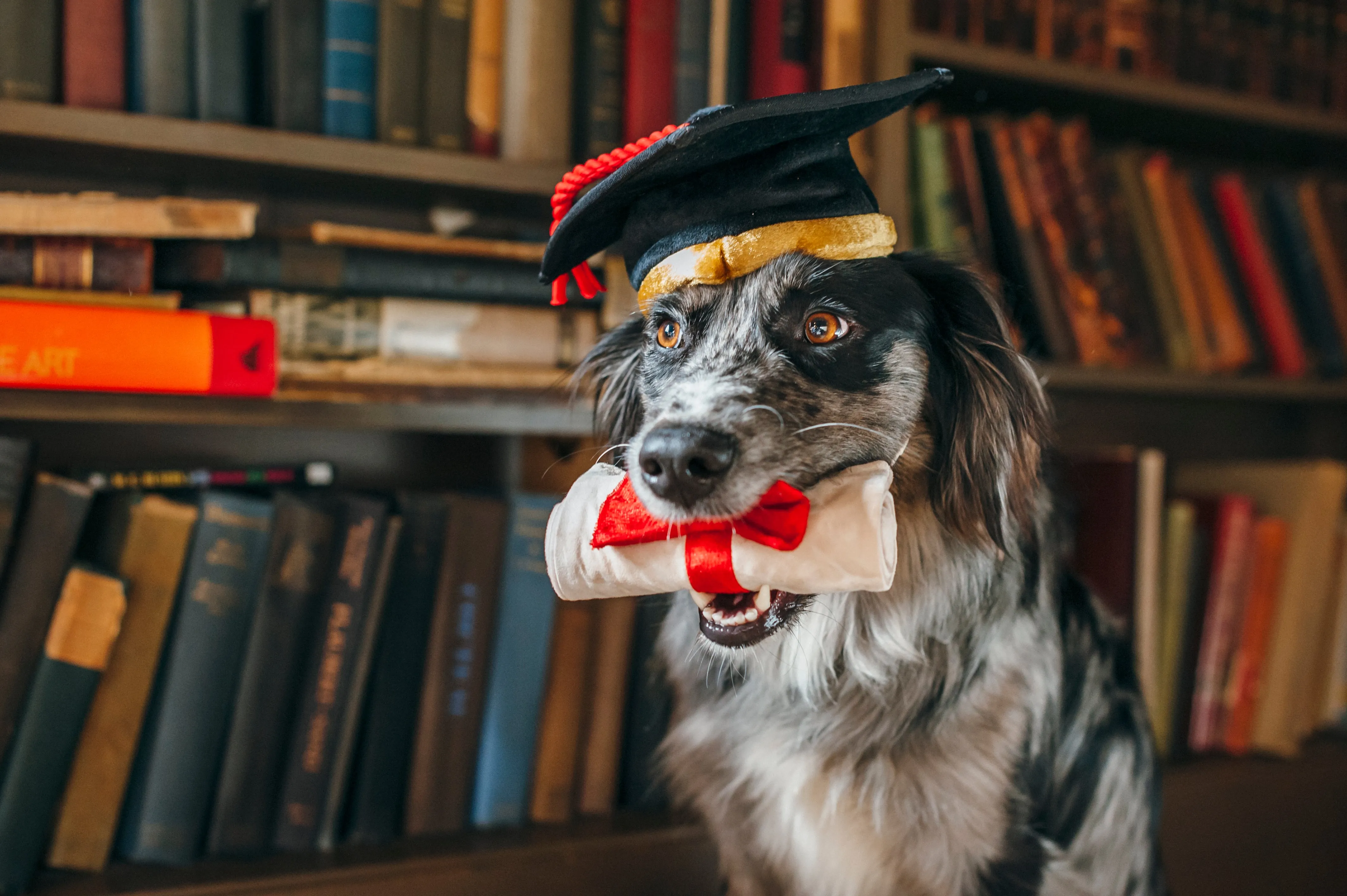 Back to School, Squeaky Plush Dog Toy
