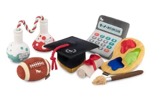 Back to School, Squeaky Plush Dog Toy