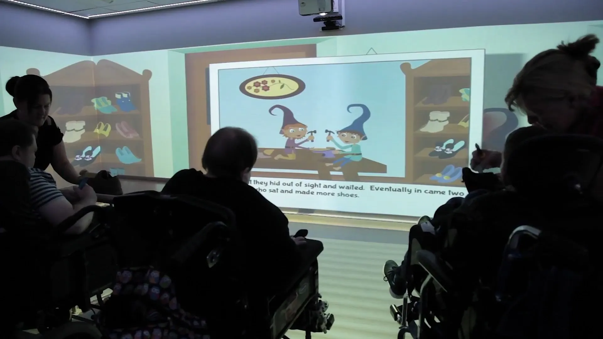 Bespoke Interactive Immersive Experience - Projections on 2 Walls or More