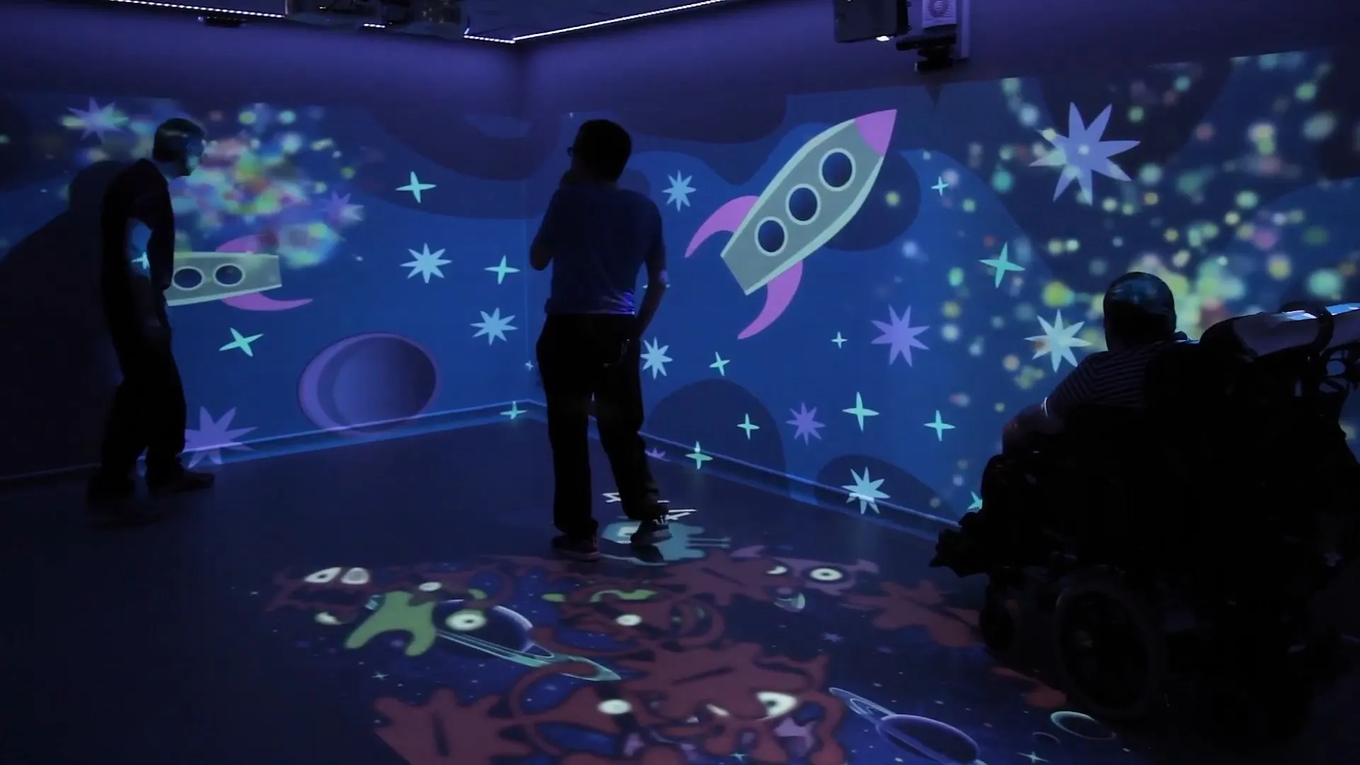 Bespoke Interactive Immersive Experience - Projections on 2 Walls or More