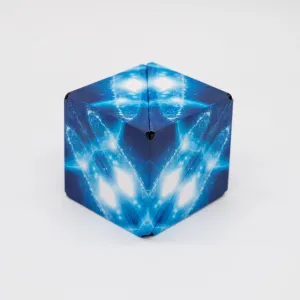 Blue Energy Shape-Shifting Puzzle Cube - Transforming Fun in 72 Ways!