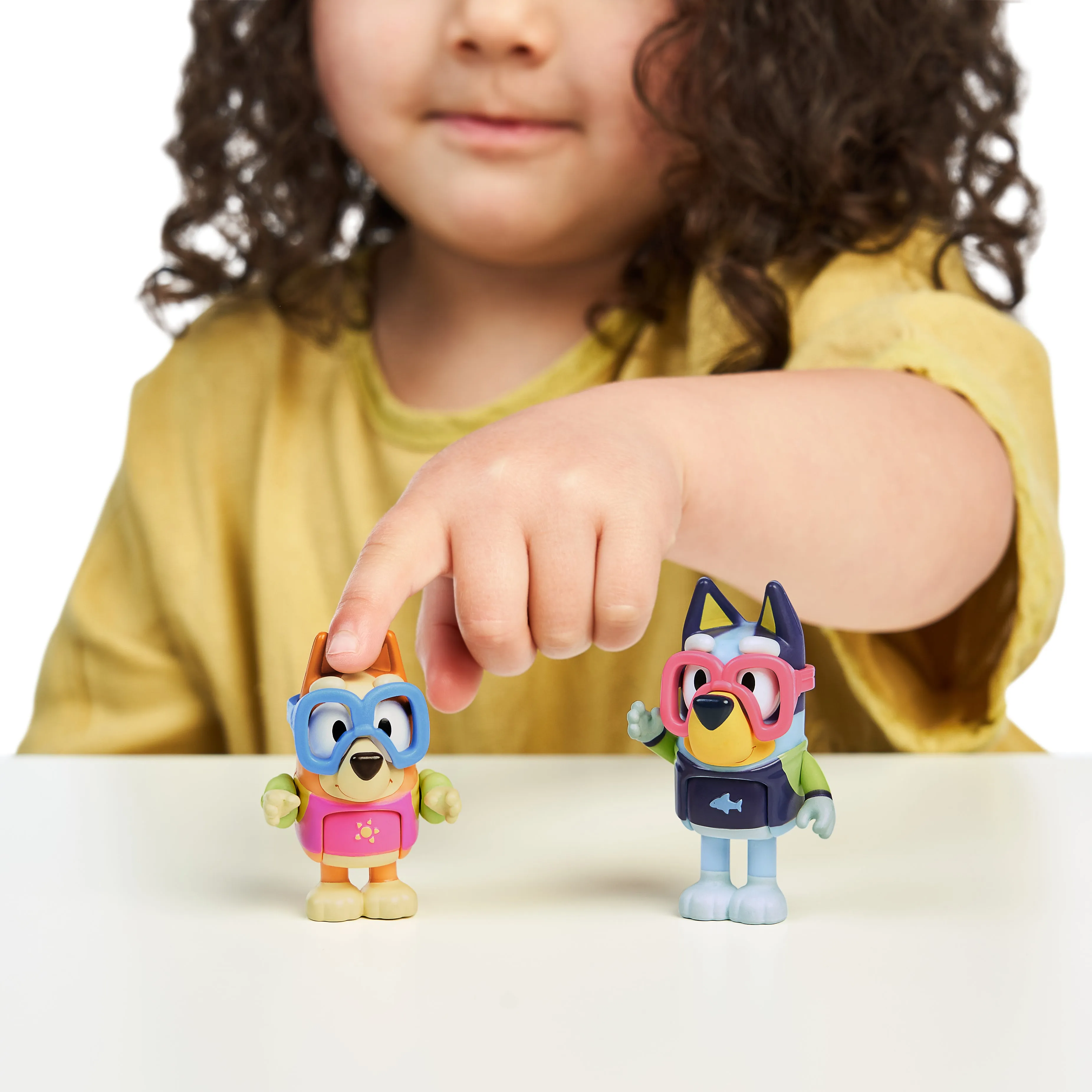 Bluey - Pool Time: Bluey & Bingo 2.5" Figures - 2 Pack
