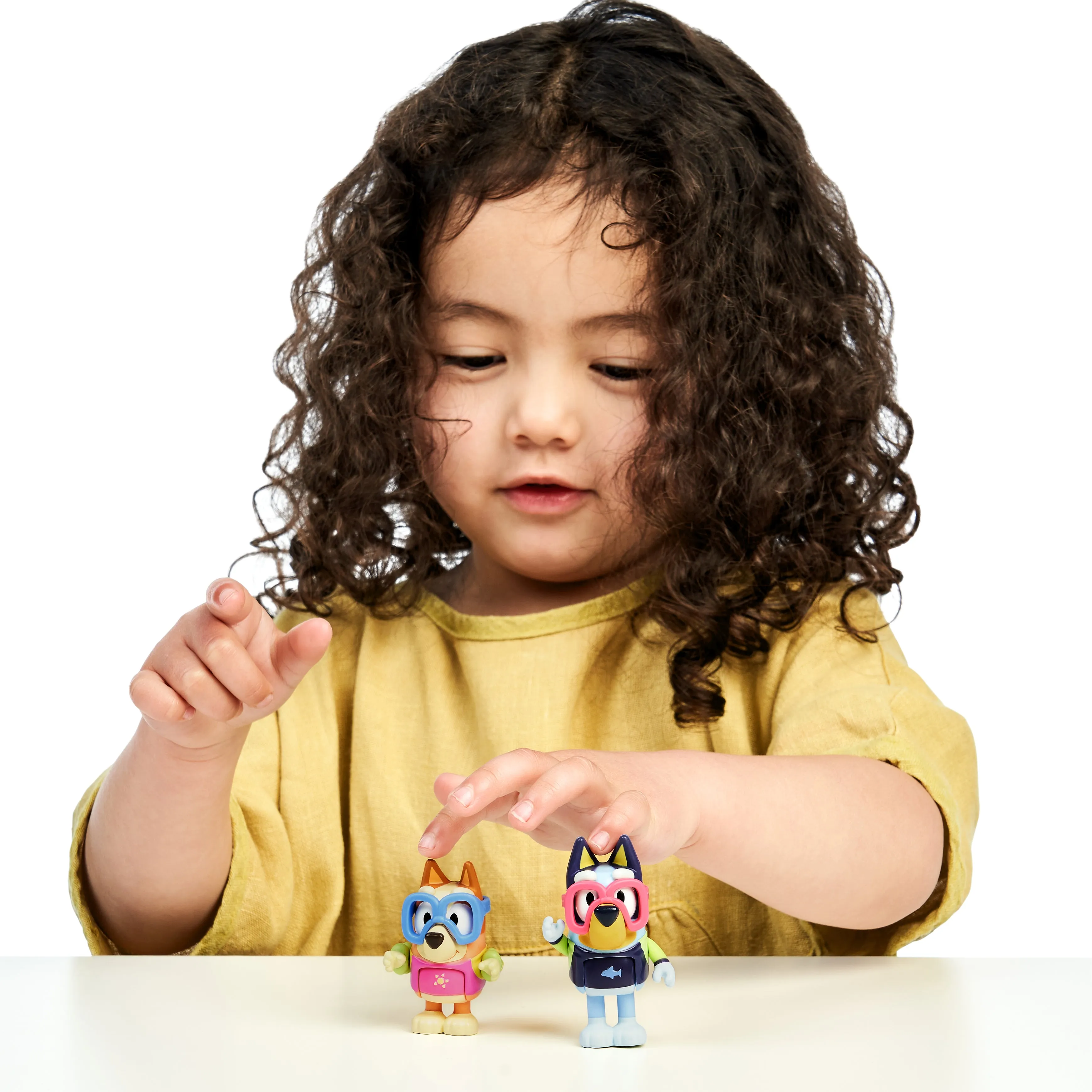 Bluey - Pool Time: Bluey & Bingo 2.5" Figures - 2 Pack
