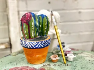 Cactus in a Pot DIY Kit