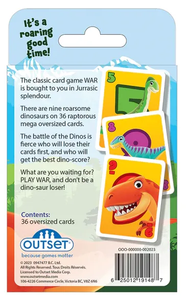 Card Game - Dinosaur War