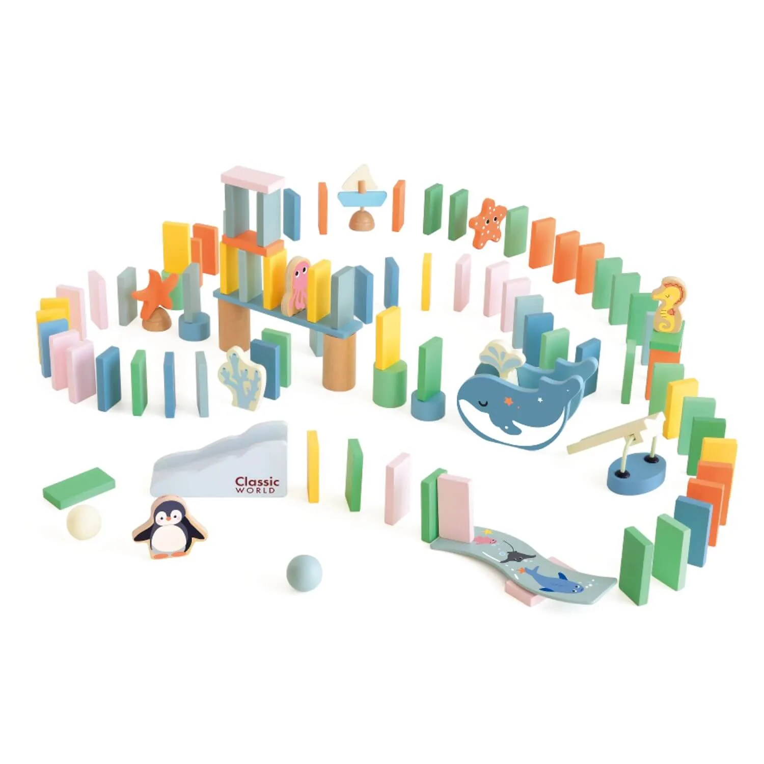 Classic World Ocean Dominoes