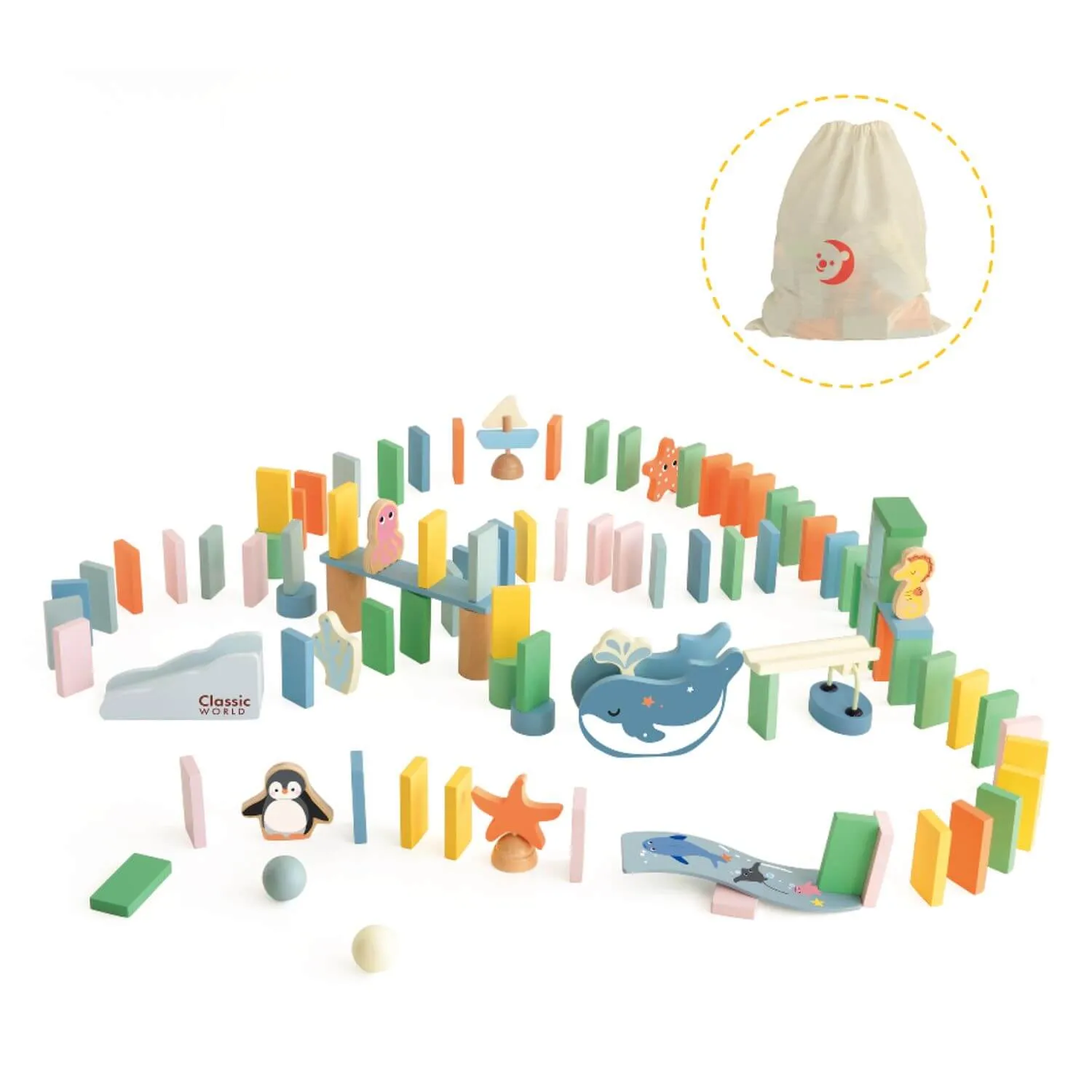 Classic World Ocean Dominoes