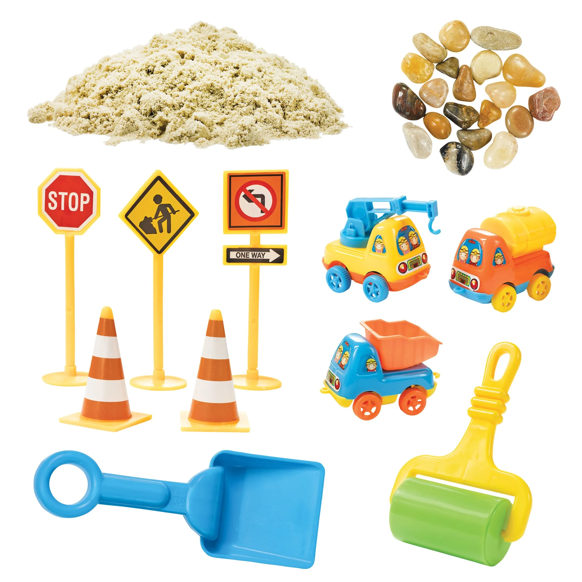Creativity for Kids Sensory Bin - Construction Zone