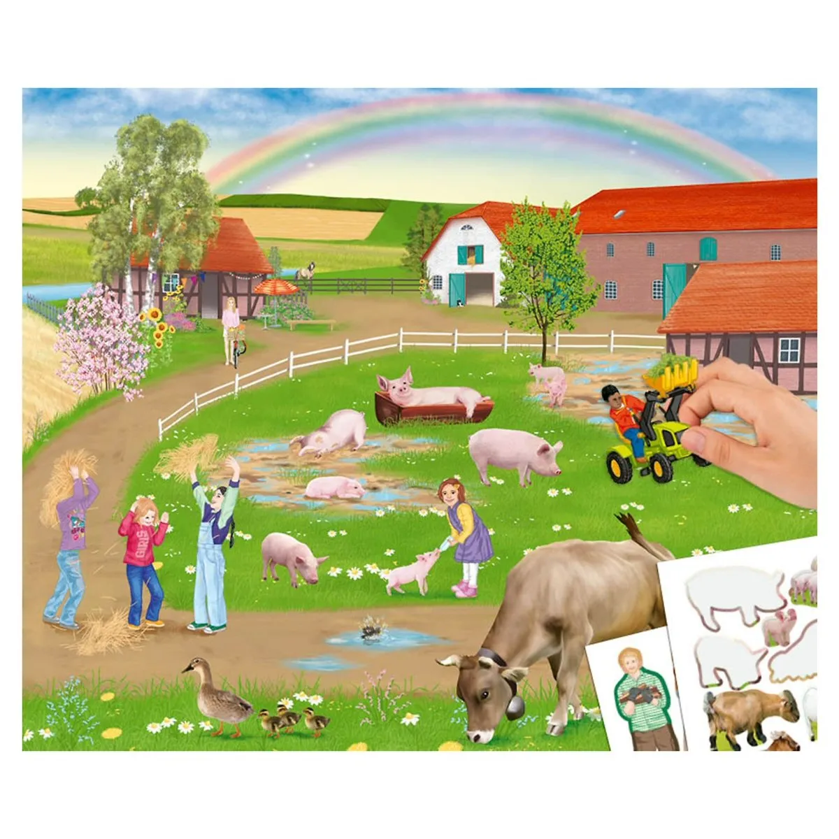 Depesche Create Your Farm Sticker Book