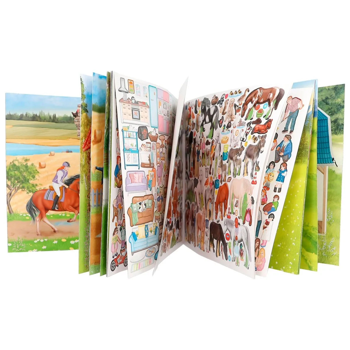 Depesche Create Your Farm Sticker Book