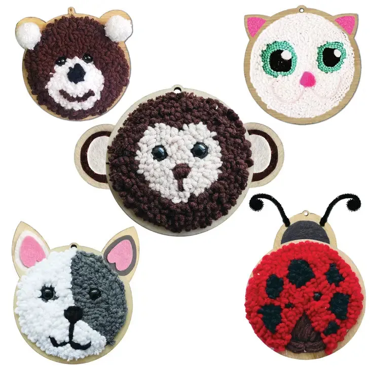 Diy Punch Needle Embroidery Sets