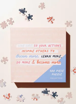 Dream More Puzzle - Multi