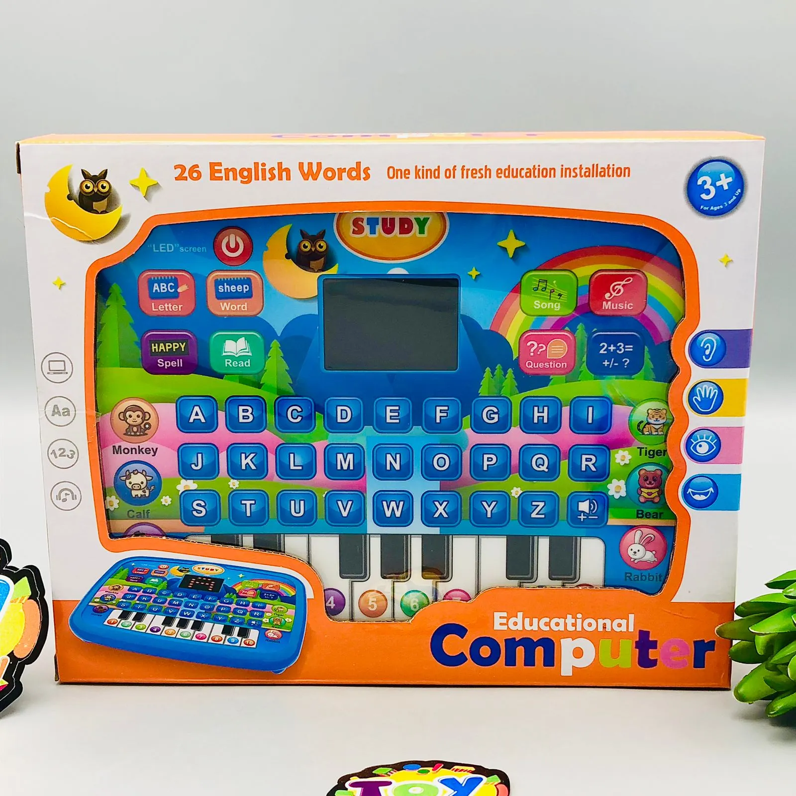 Educational English Learning LED Tablet