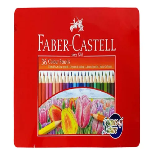FABER-CASTELL Metal Tin 36 Color