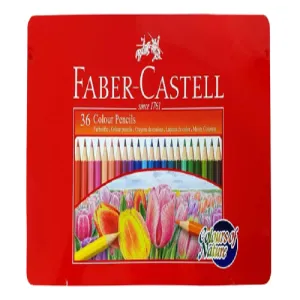 FABER-CASTELL Metal Tin 36 Color