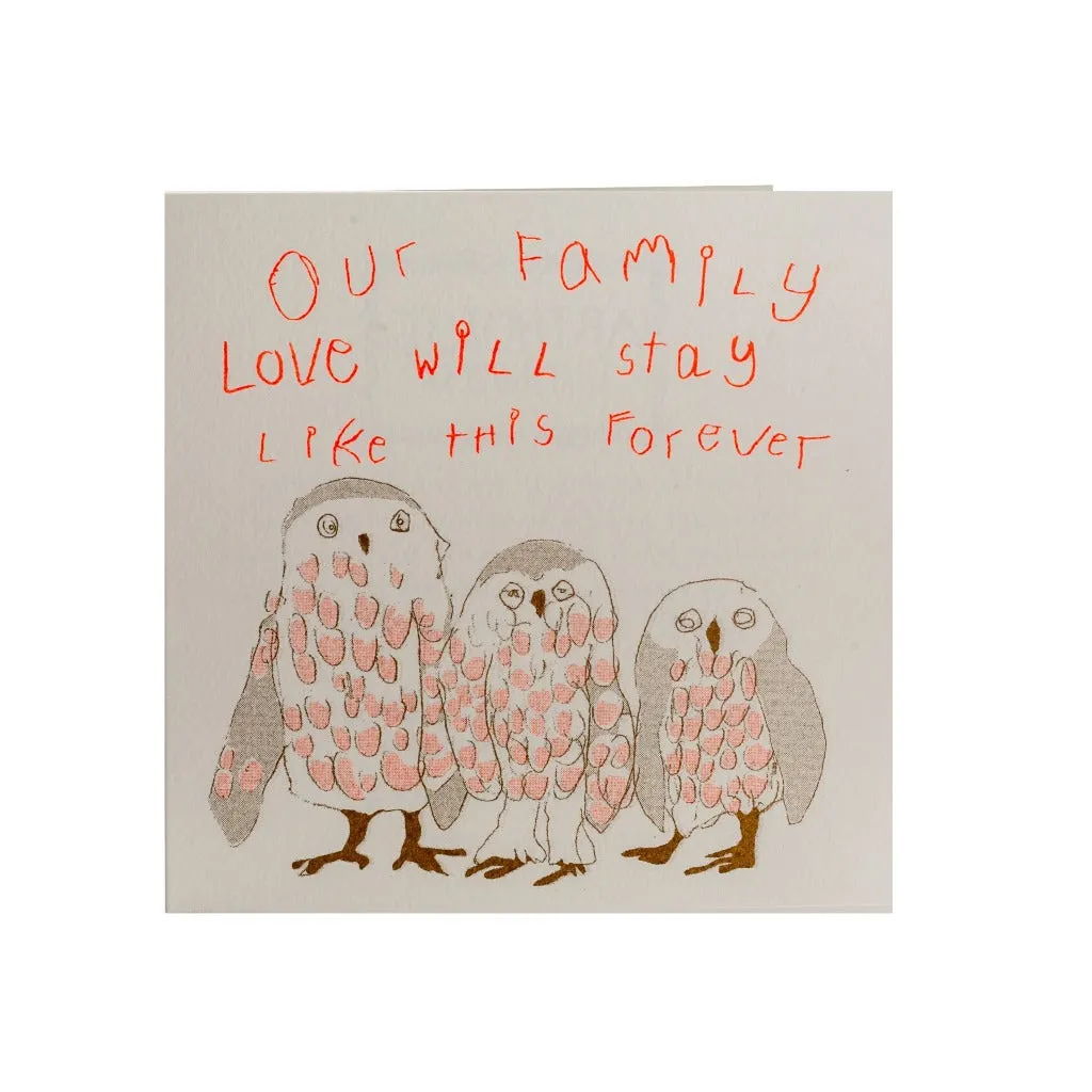 Family Love Card