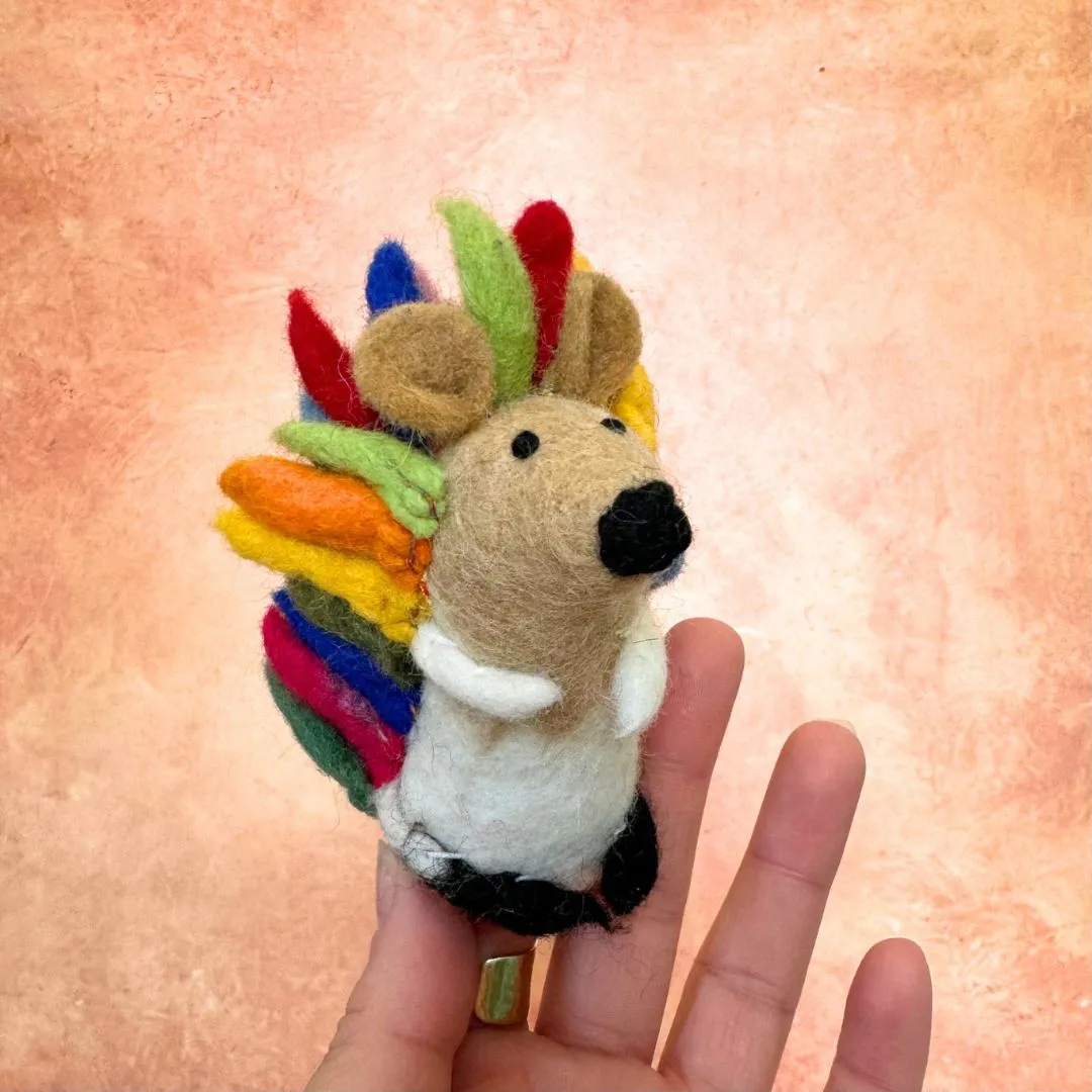 Felt Finger Puppet Creatures