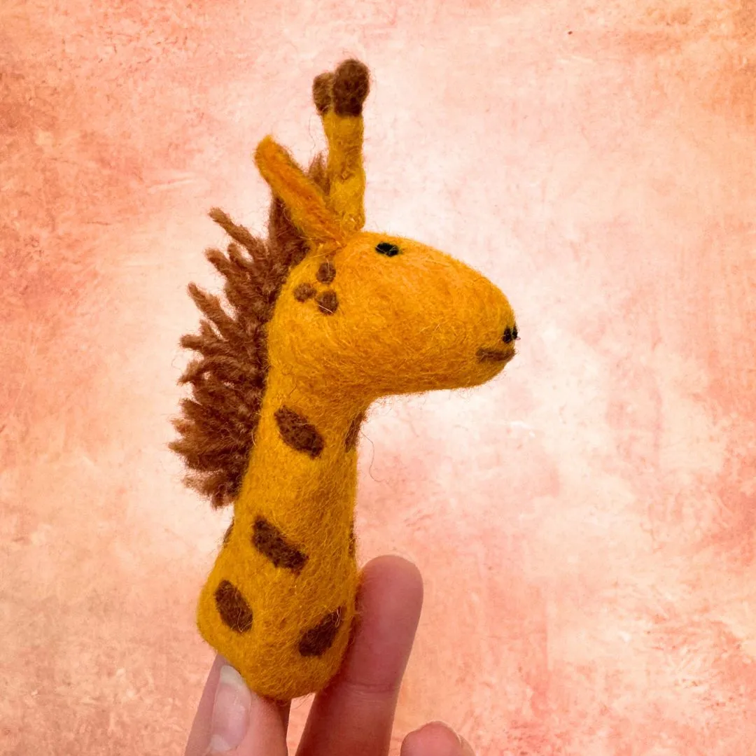 Felt Finger Puppet Creatures