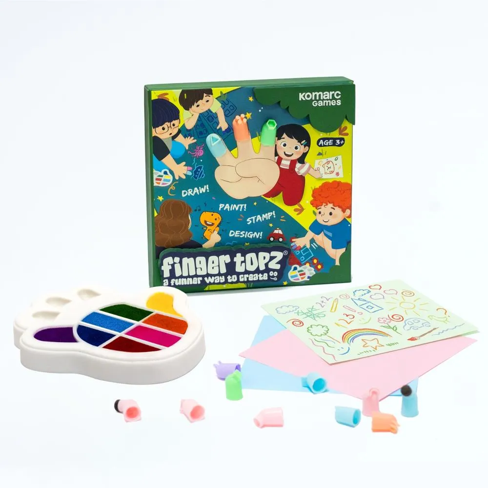 Finger Topz Finger Painting & Stamping Kit