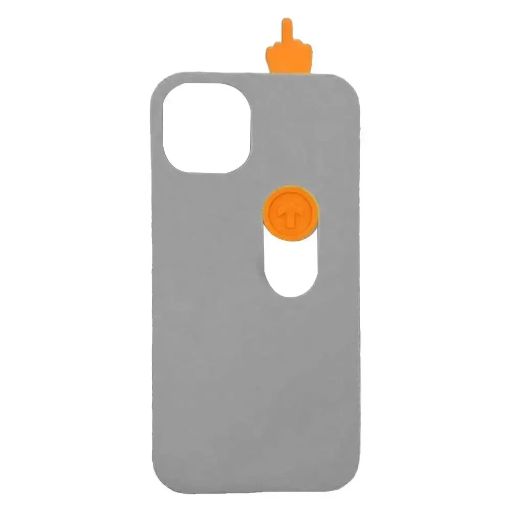 Funny Middle Finger Phone Case For iPhone 15