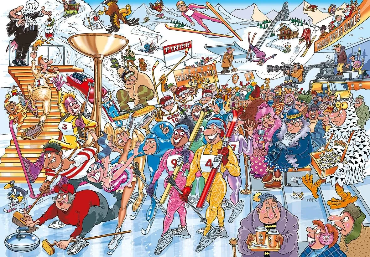 Galt Wasgij Mystery 22: Winter Games!