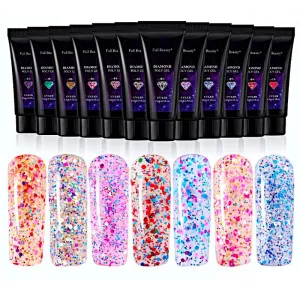 Glitter Diamond PolyGel - Gel In A Tube