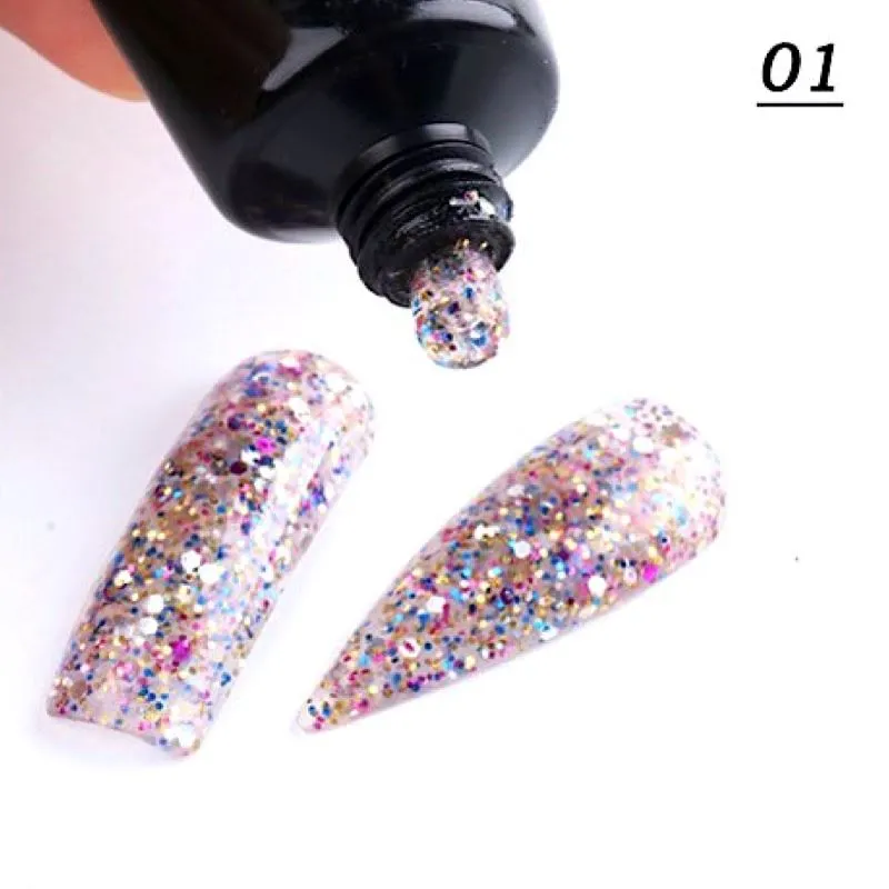 Glitter Diamond PolyGel - Gel In A Tube