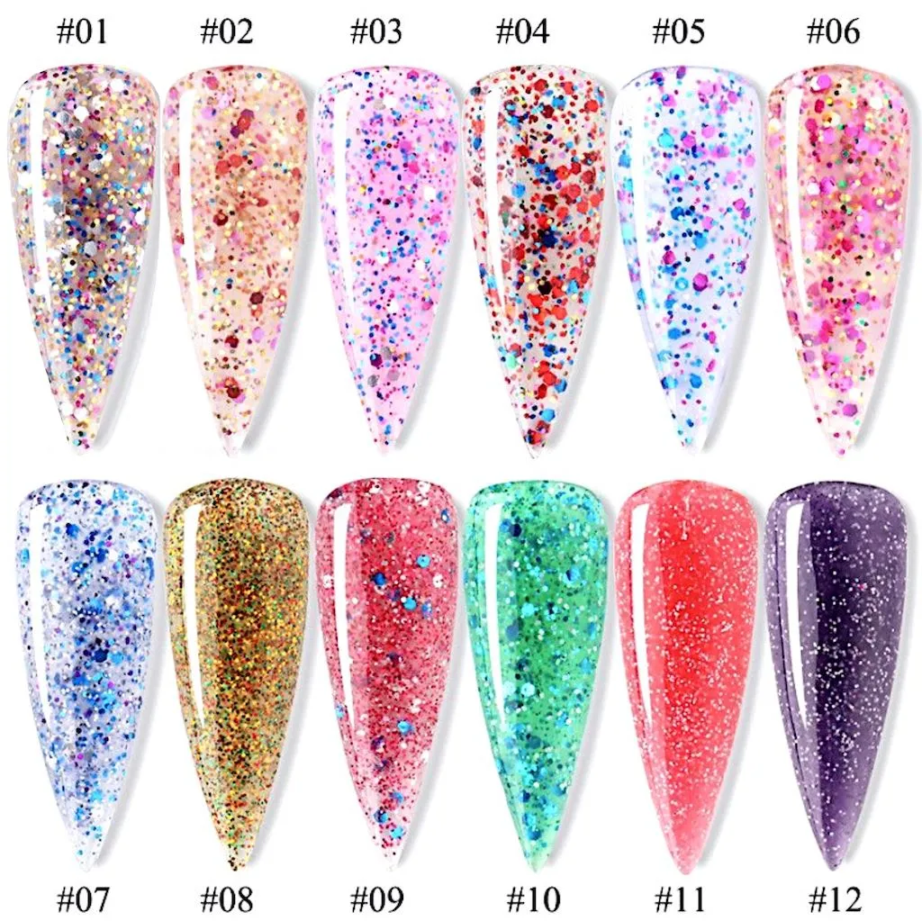 Glitter Diamond PolyGel - Gel In A Tube