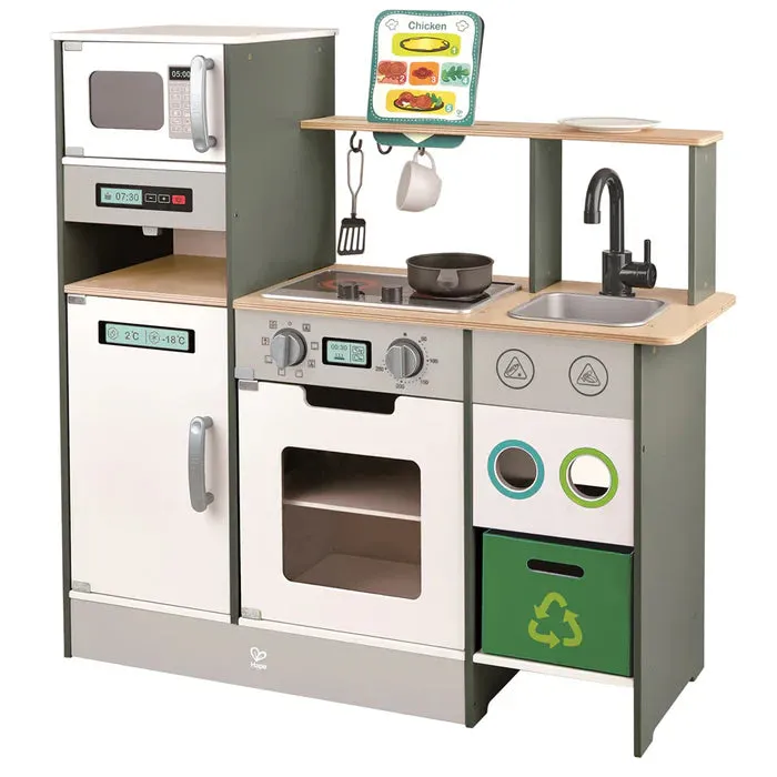 Hape - Kitchen With Light And Sound (Grey)