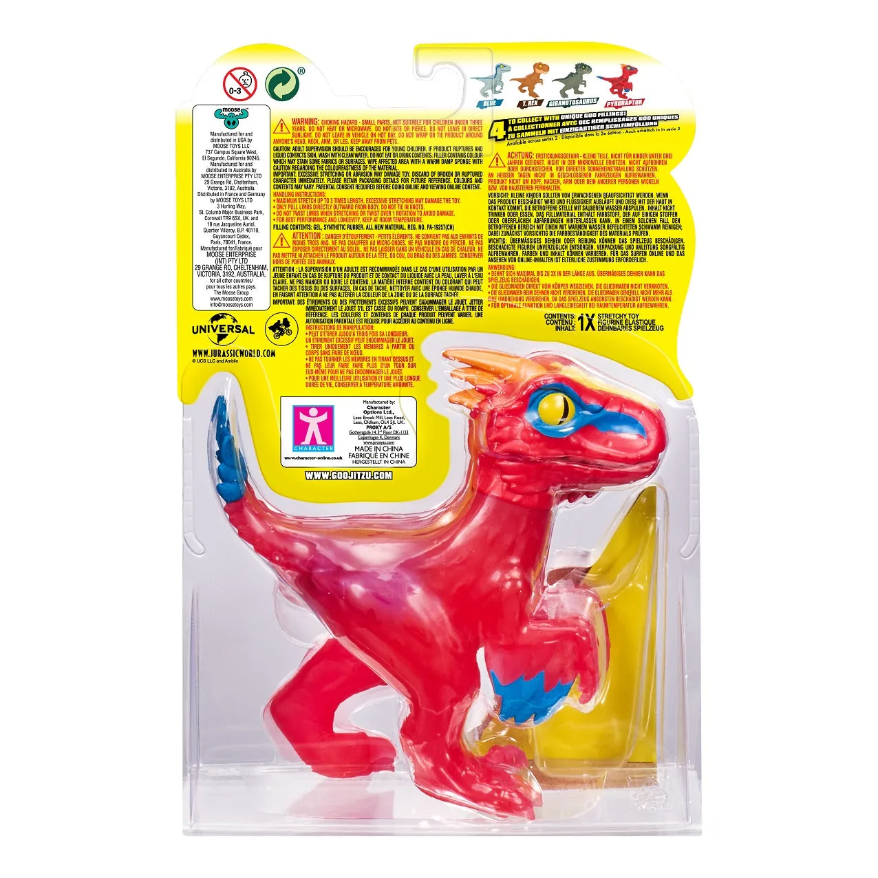 Heroes Of Goo Jit Zu Jurassic World Hero Pack - Pyroraptor
