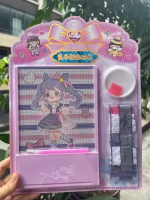 Interactive Diamond Sticker Puzzle