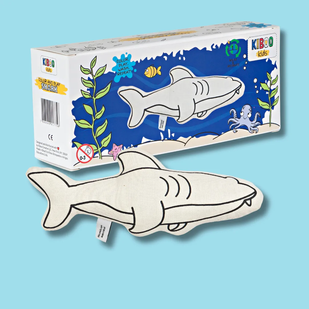 Interactive Shark For Color & Play - Dive Into Creative Fun!