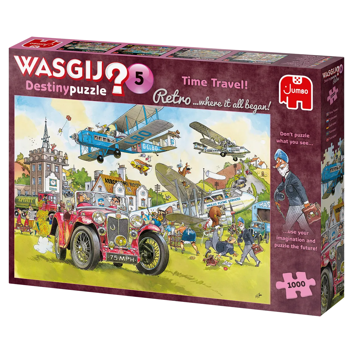 Jumbo Wasgij Retro Destiny 5: Time Travel